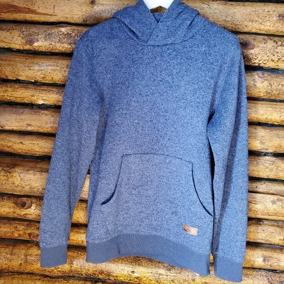 Quiksilver Sweaters Quiksilver Heather Blue Knit Pullover